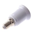 Miniatyrbillede 3 af 4: E14-e27 LED Lyspære Skruefatning Adapter Konverter