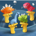 Miniatyrbilde 2 av 5: 4 stk Kreative Dinosaur Vannpistoler Barn Sommer Vannleker