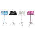 Miniatyrbillede 3 af 5: Flanger Fl-05r Foldbart Musikstativ Tripod Holder Med Taske - Sort