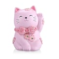 Miniatyrbilde 1 av 4: Vaktel Lucky Cat Mynt Spargris Sparing Dekorasjon til Barnerommet