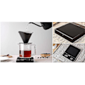Miniatyrbilde 4 av 4: Kaffeskala Bluetooth Smart Digital Hell Kaffetidsmåler