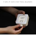Miniatyrbilde 3 av 5: Digital vekkerklokke, nattlys for barn, nattlampe for soverom, stue, Homegreen (1 stk)