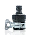 Miniatyrbilde 2 av 4: Vann Slangekobling Plast Hage Slangekran Kobling Ende Rask Slange Ende Adapter