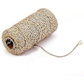 Miniatyrbild 1 av 5: 100m rulle 1,5mm Naturjute Rep Hemp Snöre String