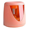 Miniatyrbillede 2 af 5: Elektrisk Blyantspidser, Automatisk Blyantspidser til Studerende, Automatisk Blyantspidser, Elektrisk Blyantspidser (pink) (1 stk)