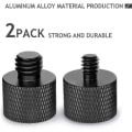 Miniatyrbilde 5 av 5: Mikrotråd Skrue Adapter 5/8 Til 1/4 Adapter Og 5/8 Til 3/8 Adapter