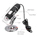 Miniatyrbillede 5 af 5: 1600x USB Digital Mikroskop Kamera Endoskop 8LED