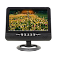 Miniatyrbillede 1 af 5: 7 tommer LCD-skærm Analog TV FM MP3 Bilskærm Mobil