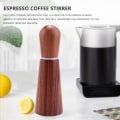 Miniatyrbilde 2 av 5: Espresso-omrører, Kaffeomrøringverktøy for Espresso, rødbrun