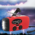 Miniatyrbild 5 av 5: Nödhandvev Radio med Solpanel, AM/FM Dynamo LED Laddare