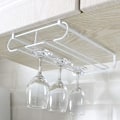 Miniatyrbillede 2 af 5: 2 Pak Under Shelf Stemware Vinglas Holder Opbevaring