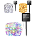 Miniatyrbillede 5 af 5: Udendørs Solcelledrevne LED-Lysstreng Bryllup 10m 100 LED 8 Tilstande