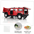 Miniatyrbilde 8 av 8: Akryl Foto Rekvisitter Speilrefleksjonstavle 25x25CM Hvite Hjemmepynt