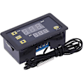 Miniatyrbillede 3 af 5: W3230 Ac110-220v Sondenlinie 20a Digital Temperaturstyring Led Display Termostat Med Varme/køling-yuhao