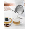 Miniatyrbillede 2 af 5: Automatisk varm og kold mælkeskummer opvarmer Latte Skum Cappuccino