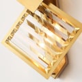 Miniatyrbillede 5 af 5: LED Vægskinner Krystal Sconce Geometrisk Moderne Guld