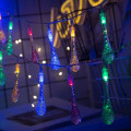 Miniatyrbilde 2 av 5: Utendørs solcelledrevet lyslenke 6,5m 30 LED solcellelampe LED lyslenke
