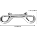 Miniatyrbilde 2 av 5: 4 stk Dobbelt-Endet Bolt Snap Hooks Dobbelt-Endet Heavy Duty Trigger Snaps Hummer Bolt Snaps