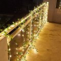 Miniatyrbild 5 av 5: LED-ljusslinga Solcell 10m Utomhus Vattentät Hängande Ljus