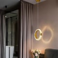 Pikkukuva 1 / 5: LED-riipusvalaisin 20 cm, lyhtydesign, metalli, moderni