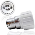 Miniatyrbillede 1 af 4: B22 til GU10 Lampekonekonverter, Pæreholderadapter