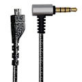 Miniatyrbillede 1 af 5: Audiokabel Fleksibel Stereo Gaming Headset Snor Udskiftning Til Steelseries Arctis 3/5/7 Pro Gaming-yuhao