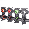 Miniatyrbilde 2 av 4: Universal Sykkel 360 Rotasjon Klips Klemme Lommelykt Monteringsholder LED Lys Monteringsholder
