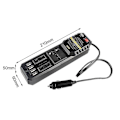 Miniatyrbillede 3 af 5: Pro 200W DC12V AC220V Strømomformer Oplader Konverter