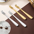 Miniatyrbillede 4 af 5: Bestik BBQ Kødfork, Spidspindegaffel, Kødfork, Udendørs Picnic, Offentlig Gaffel Grill (4 stk)
