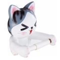 Miniatyrbilde 1 av 5: Katt Toalettpapirholder Toalett Hygiene Harpiksbrett Gratis Stempel Håndvevboks Husholdningshåndkle Rull S