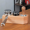 Miniatyrbillede 3 af 5: Espresso Kaffeepulverholder Træfyldning Og Trykholder, B