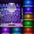 Pikkukuva 5 / 5: Kristallitimantti pöytälamppu 16 RGB-väriä, latautuva