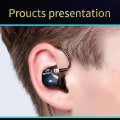 Miniatyrbillede 5 af 5: KZ Hifi Sport Høretelefoner Kobber Driver In-Ear Løbe