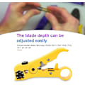 Miniatyrbillede 3 af 5: Universal Netværkskabel Afstripper Cutter Stripping Tang Værktøj