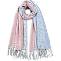 Miniatyrbild 2 av 5: Dam Scarf Cashmere-liknande Wraps Blanketscarf Splicing Rutig Scarf Höst Vinter