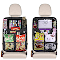 Miniatyrbillede 1 af 4: Sort Bil Bagsædearrangør Med Touchscreen Tablet Holder