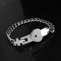 Miniatyrbilde 2 av 5: 2 stk Lmell Rustfritt Stål Elsker Nøkkel Armbåndsett Par Smykkersett