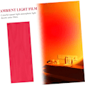 Miniatyrbillede 6 af 8: Filter Easy Apply Pet Filterark til DIY Lys Foto Video Gulvlampe Lysekrone Spotlight