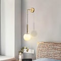 Miniatyrbillede 4 af 5: Kreative Moderne Nordiske Vægslamper Sconces Soveværelse Butikker