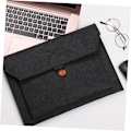 Miniatyrbilde 2 av 8: Rosa Laptopveske Filt Laptop Sleeve Lommer for Mus Mobiltelefonlader Datakabel