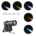 Miniatyrbilde 1 av 5: 30W RGBW LED DMX512 Scene Lys Spotlight Utendørs