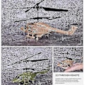 Pikkukuva 5 / 5: Sähköinen kaukosäädöllä ohjattava helikopteri, 3,5 kanavaa 2,4 GHz langaton kaukosäädin RC-drone-helikopteri, Mini RC-helikopteri LED-valolla, yhdellä painikkeella nousu/laskeutuminen Black