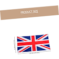 Pikkukuva 5 / 8: Matkailu Pyyhe Union Jack -kuvio Pieni Rantapyyhe Nopeasti Kuivuva Kompakti Kesään