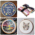Pikkukuva 4 / 4: Punch-neula-kirjontaseti, Pen Punch Needle -käsityötyökalu