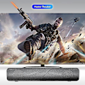 Miniatyrbillede 3 af 5: TV Soundbar Computer Højttalere Trådløs Bluetooth Højttaler