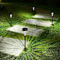 Miniatyrbilde 2 av 5: 4 stk Solcelled Stibelys for Hage, Vanntette, Utendørs Dekor