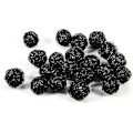 Miniatyrbild 1 av 5: 20 st Wicker Takraw-prydnader Fotorekvisita Heminredning 3cm (vit)-yuhao black