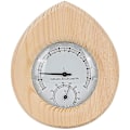 Miniatyrbild 1 av 4: Bastu Hygrotermograf 2-i-1 Trä Termometer-Hygrometer Ångbastu