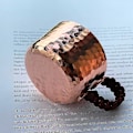 Miniatyrbillede 4 af 5: Ren Kobber Mælkekande Tyrkisk Pot Latte Skumningkande