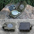 Miniatyrbillede 3 af 5: Militær Army Sigtelysende Kompas med Inclinometer